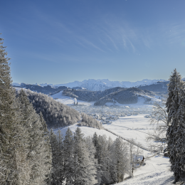 Winterliches Einsiedeln
